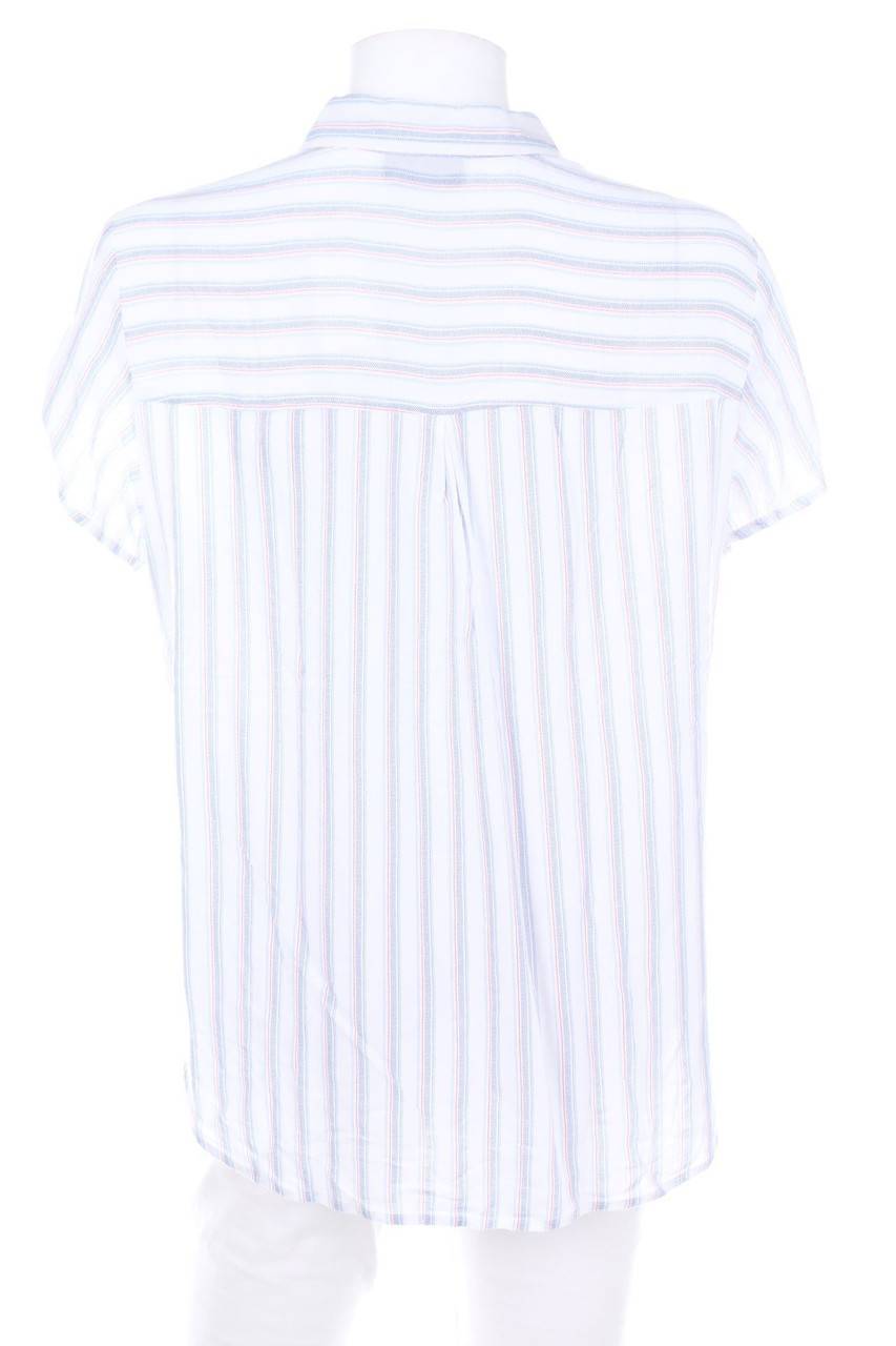 Carou Yessica by C&A Hemd-Bluse mit kurzem Ärmel zum Knoten Kostenloser Versand