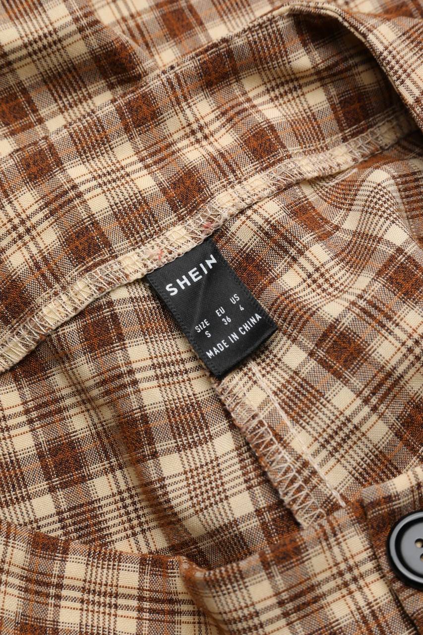 Carou SHEIN Hose mit Karo-Muster Rabatt
