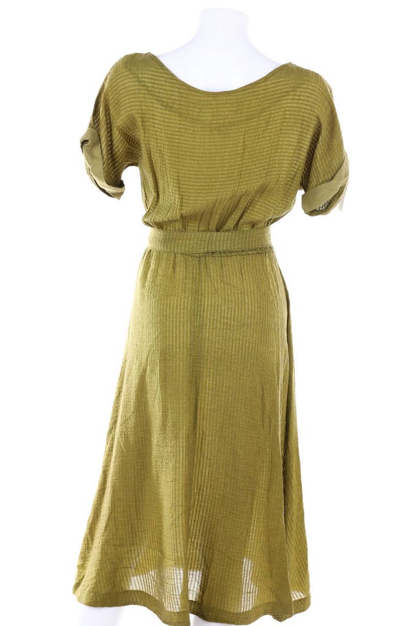 Carou VINTAGE Midikleid mit Gummizug Versandkostenfrei