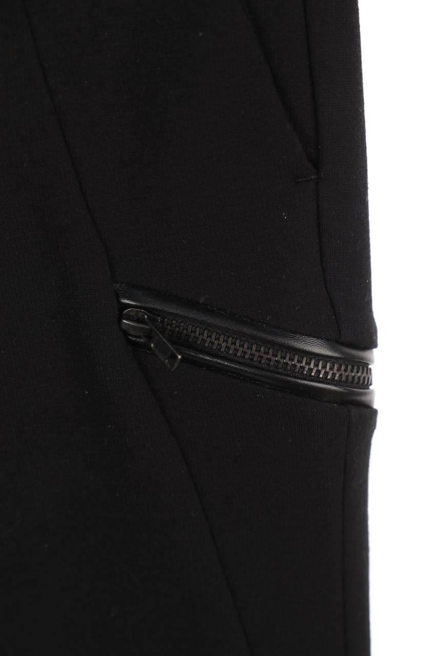Carou PINKO UP Hose mit Kunstleder-Details Fabrikladen