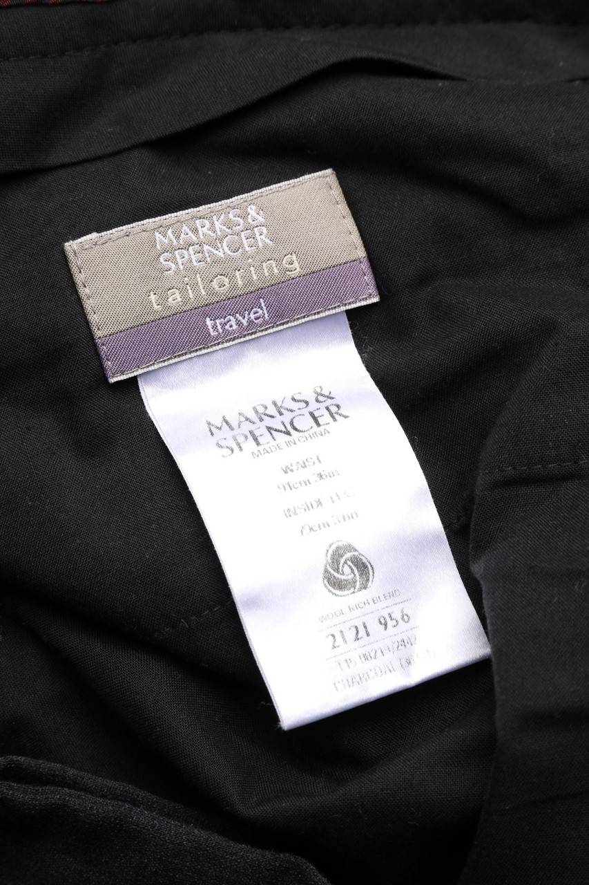 Carou MARKS & SPENCER Bundfalten-Hose aus Woll-Mix Hotsell