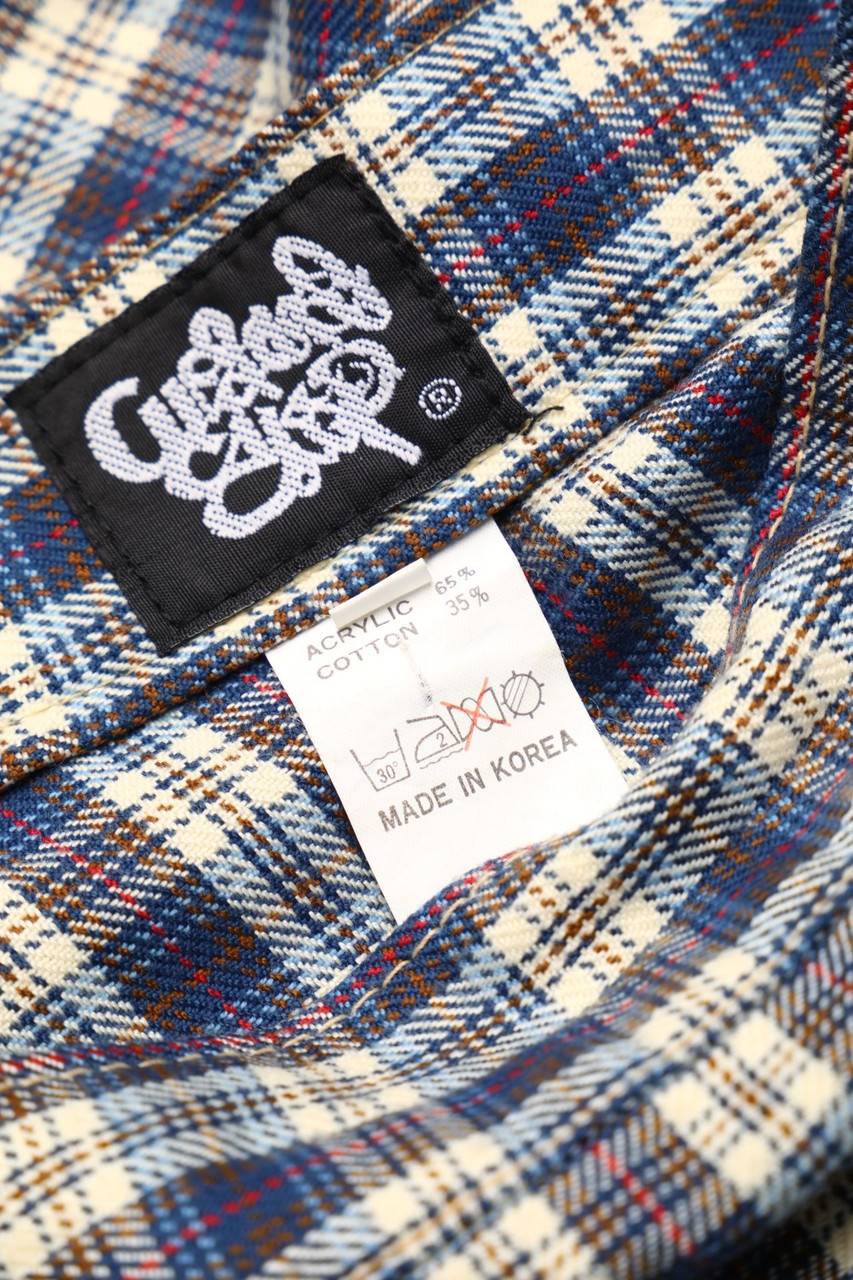 Carou VINTAGE Hose mit Tartan-Muster Fabrikpreis
