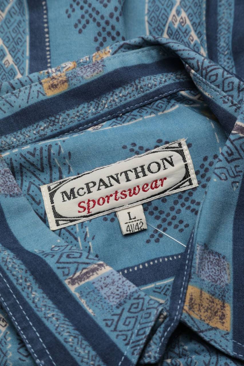 Carou Mc Panthon sportswear Print-Hemd Sonderangebot