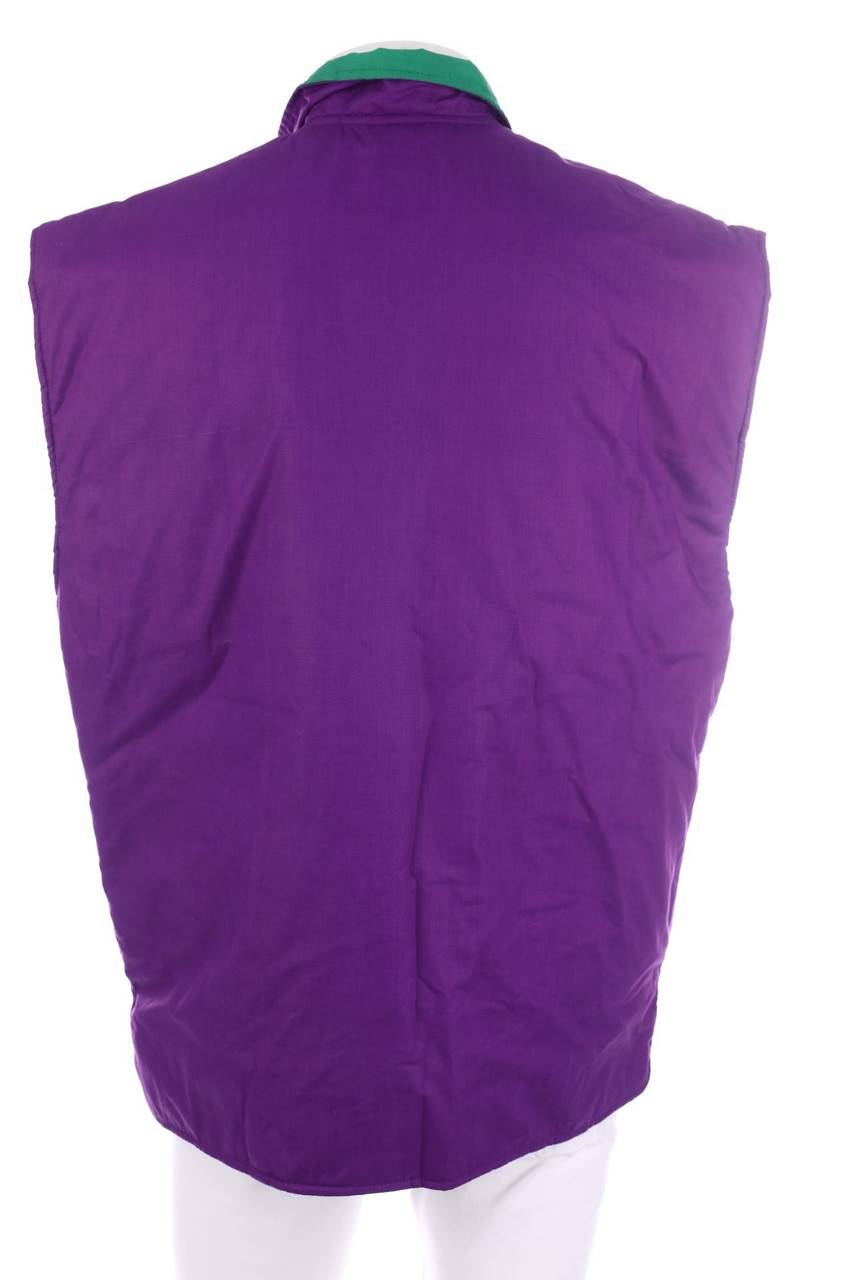Carou VINTAGE Colour Blocking-wattierte Weste Günstig kaufen