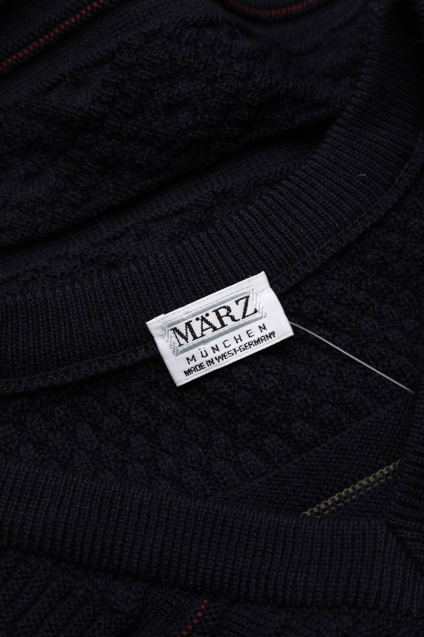 Carou MÄRZ MÜNCHEN Vintage-Pullunder aus Schurwolle im Preppy Style Versandkostenfrei