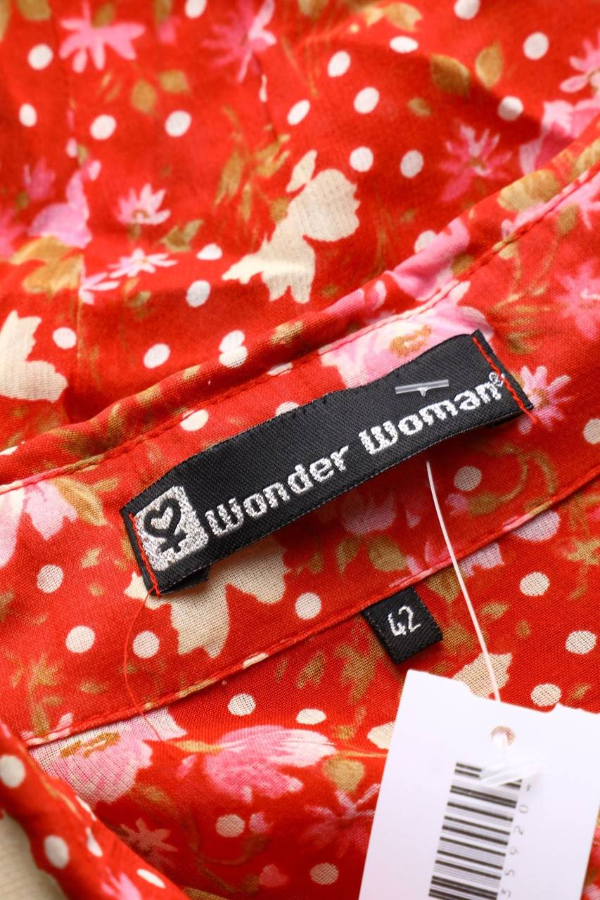 Carou VINTAGE Bluse mit Blumen-Print Black Friday