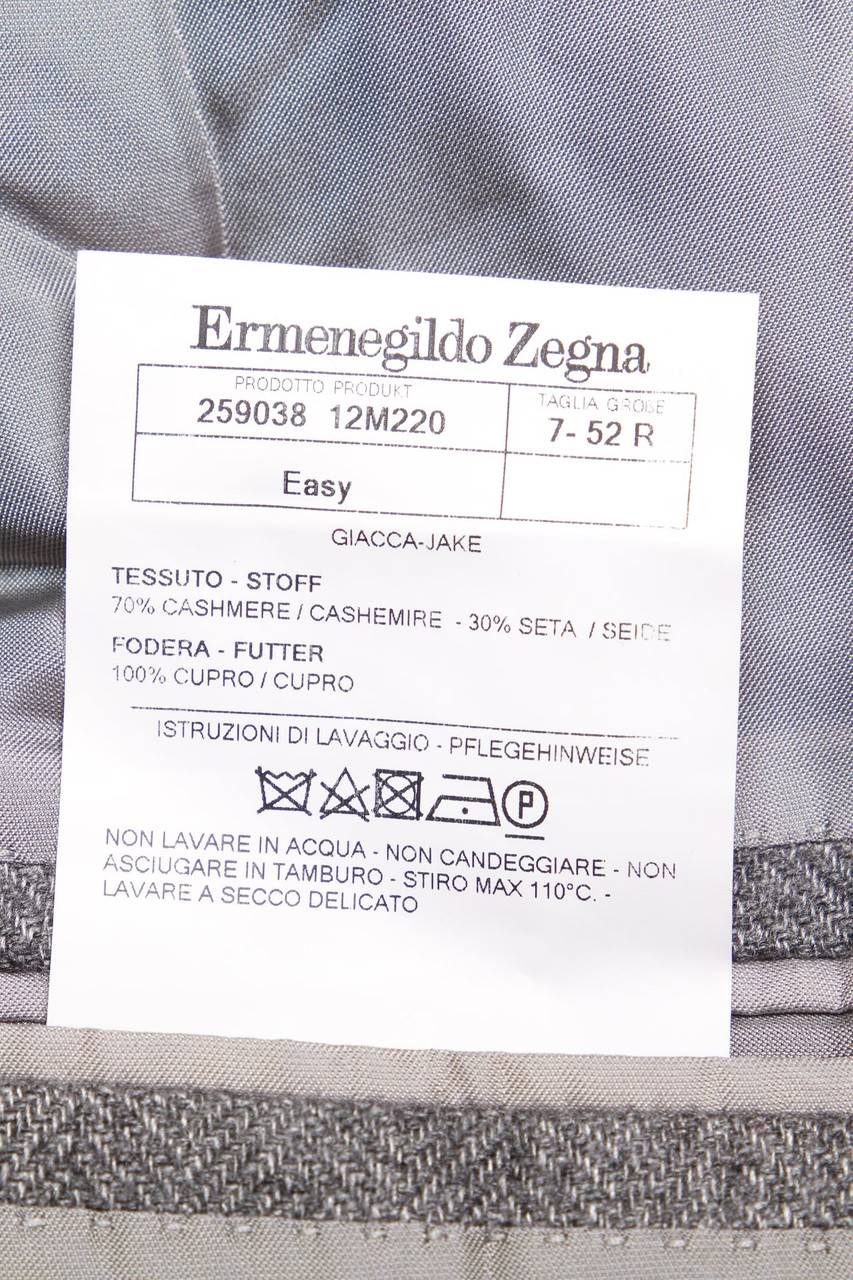 Carou Ermenegildo Zegna Sakko aus Kaschmir-Seide-Mix Exklusive Angebote