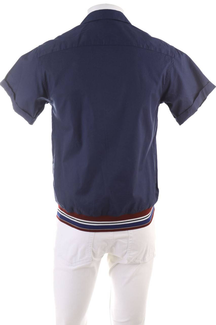 Carou ZARA Kurzarm-Hemd Casual uni Begrenzte Freigabe