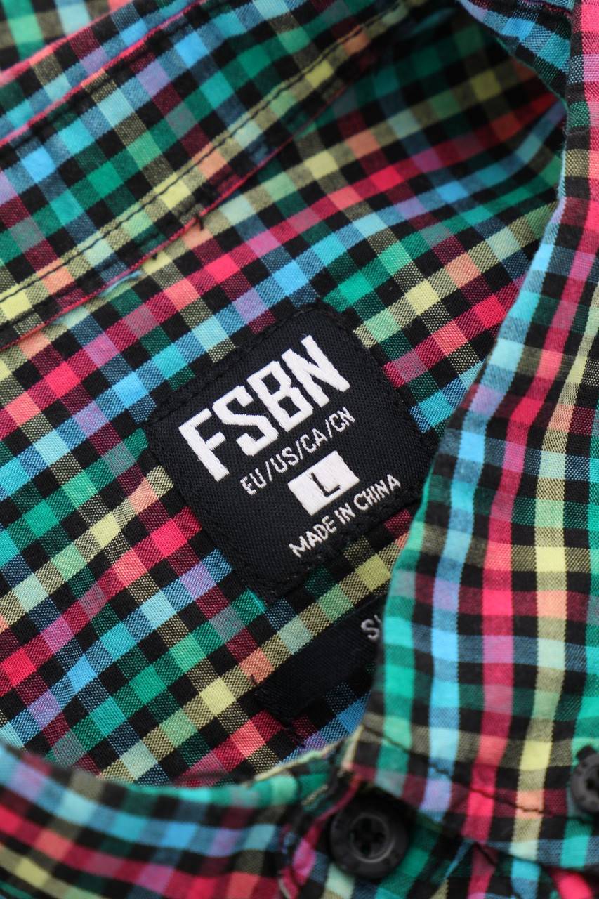 Carou FSBN Kurzarm-Hemd mit Karo-Muster Neueste Stile