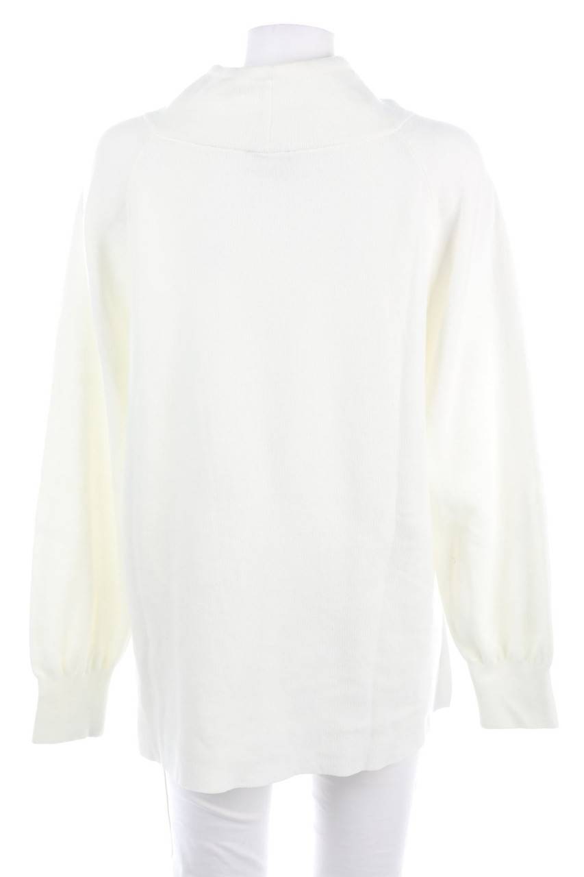 Carou monari Baumwoll-Pullover mit Strass-Steinen Kostenloser Versand