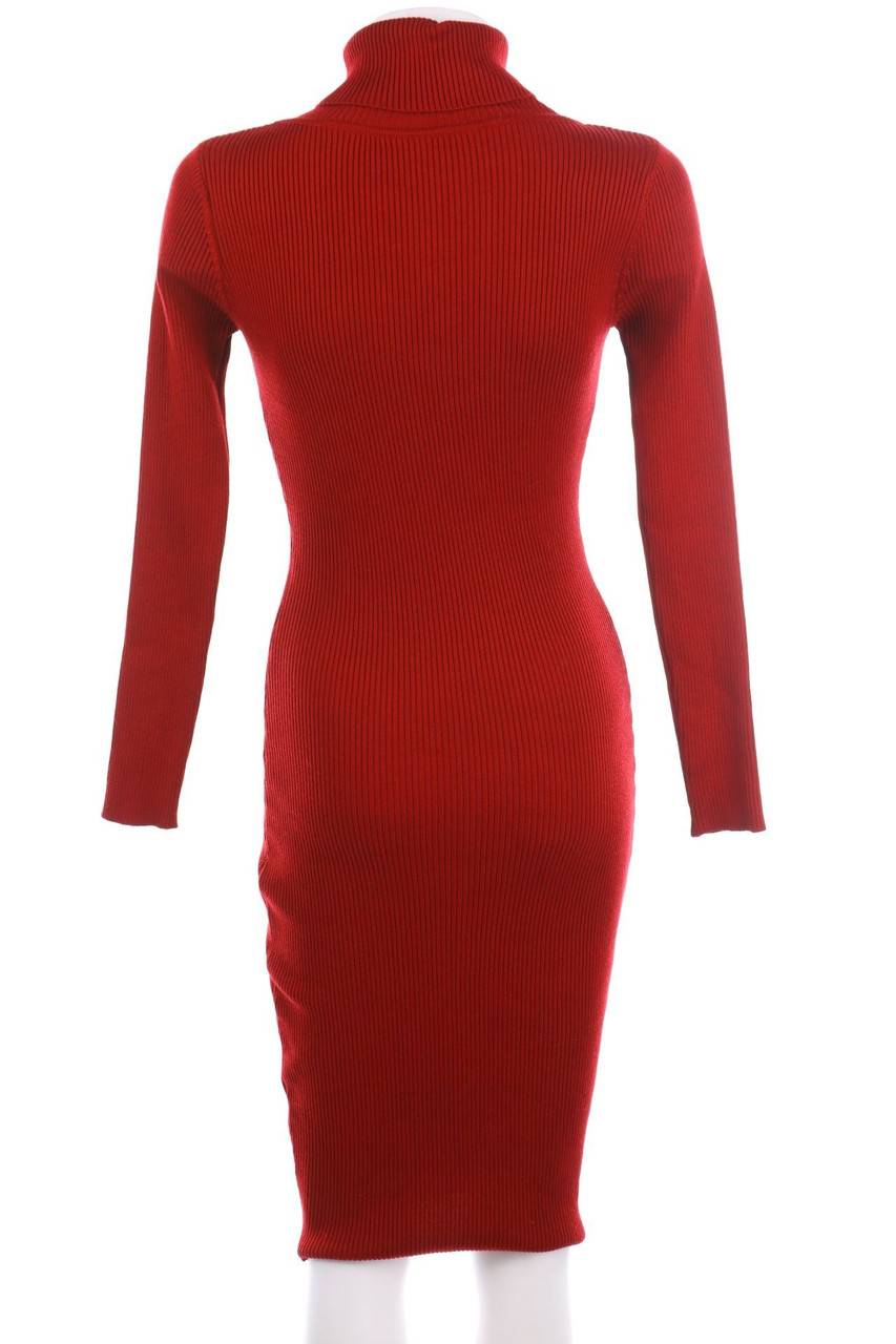 Carou Ohne Label Strickkleid mit Rollkragen Sonderangebot