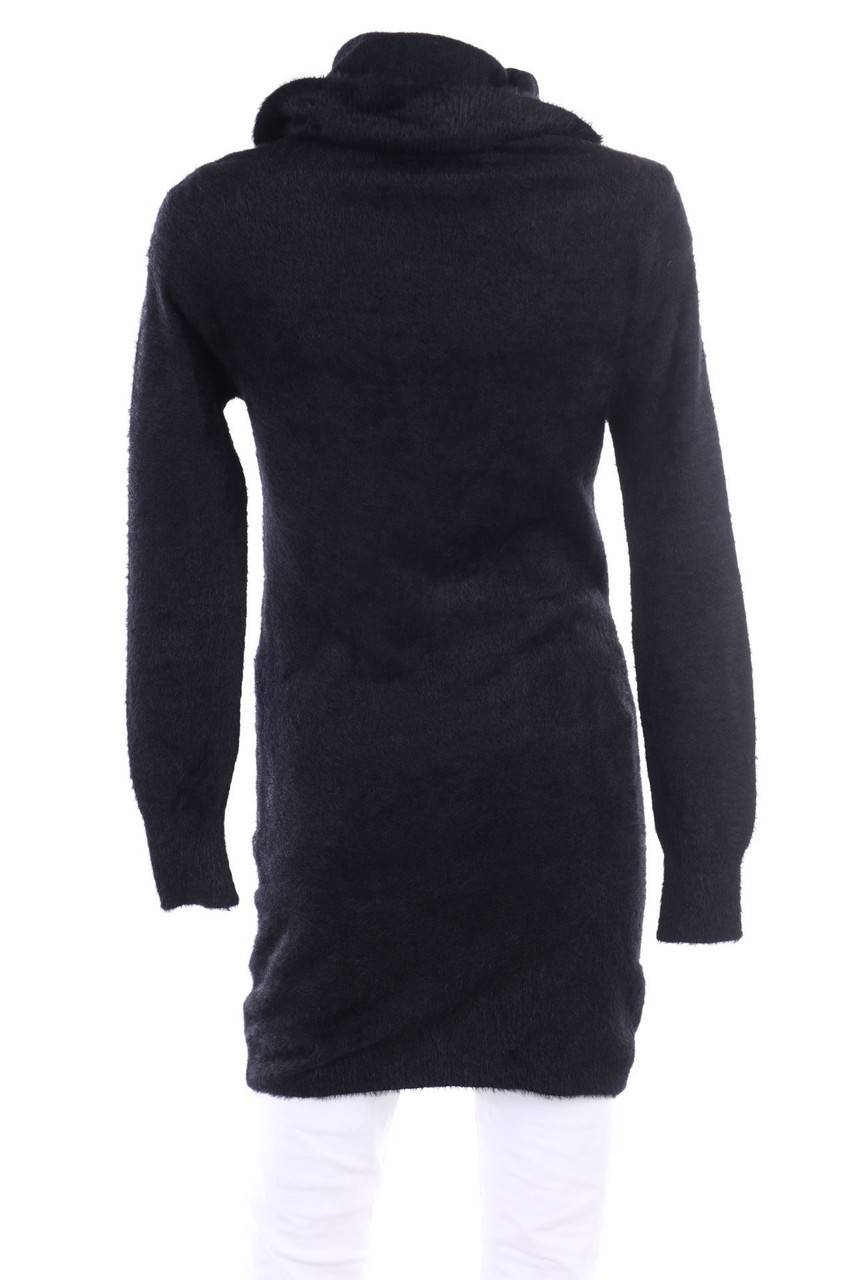 Carou Ohne Label Strickkleid mit Rollkragen Rabatt