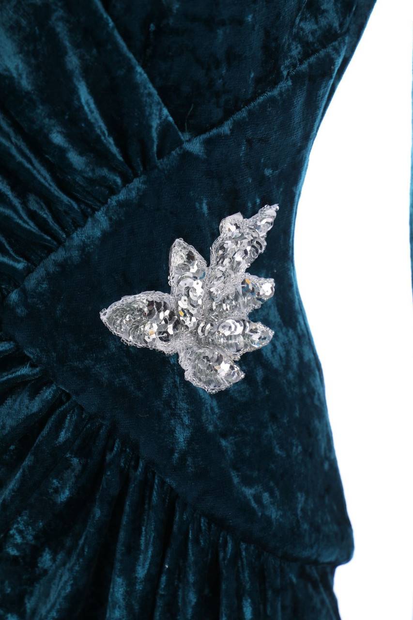 Carou VINTAGE Abendkleid mit Drapierung Weihnachtsangebot