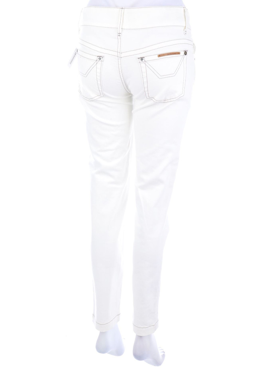 Carou Jeckerson Skinny-Jeans mit Kunstleder-Details Online Outlet