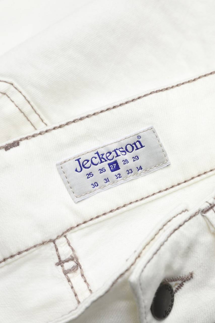 Carou Jeckerson Skinny-Jeans mit Kunstleder-Details Online Outlet