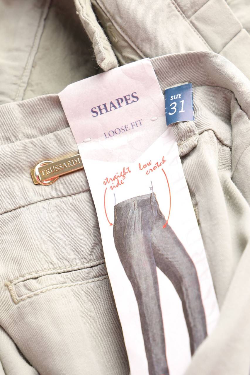 Carou TRUSSARDI JEANS Hose mit Falten Räumungsverkauf