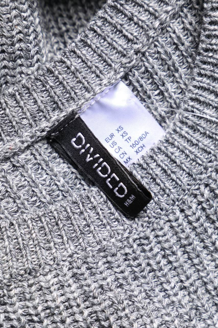 Carou H&M DIVIDED Oversize-Strick-Pullover mit Reißverschluss Nur für heute