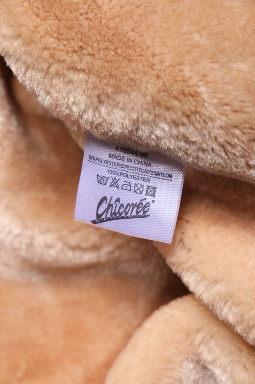 Carou Chicorée Parka mit Fake Fur-Besatz Sonderangebot der Fabrik
