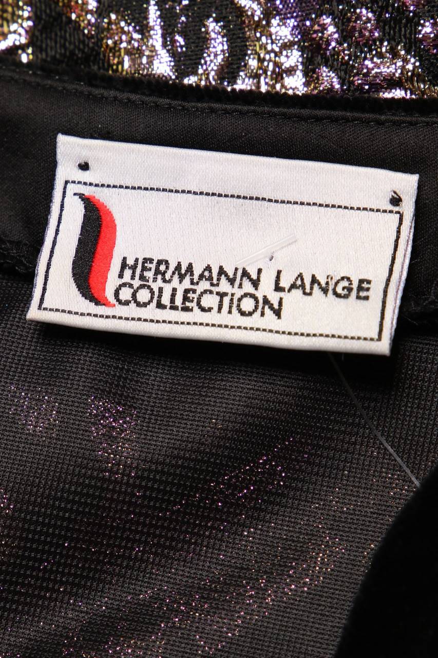 Carou HERMANN LANGE COLLECTION Jacke mit Metallic-Effekt mit Schmuck-Knöpfen 50% Rabatt mit kostenlosem Versand