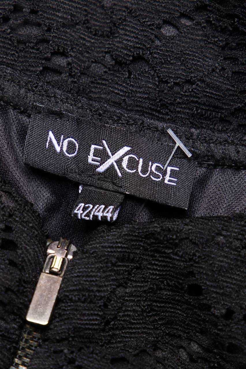 Carou NO EXCUSE Bluse aus Spitze mit Reißverschluss Fabrikladen