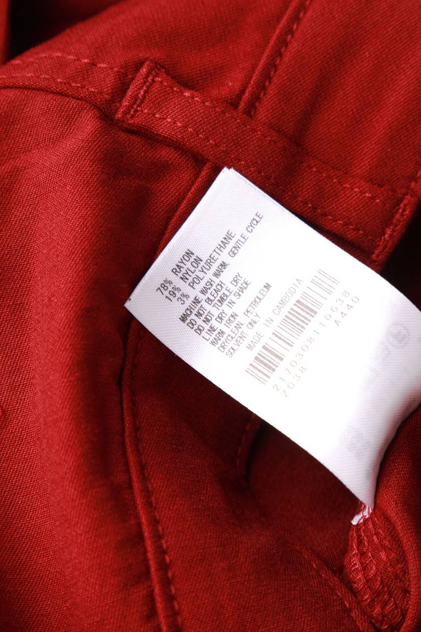 Carou SECONDHAND Cropped-Skinny-Hose Im Verkauf