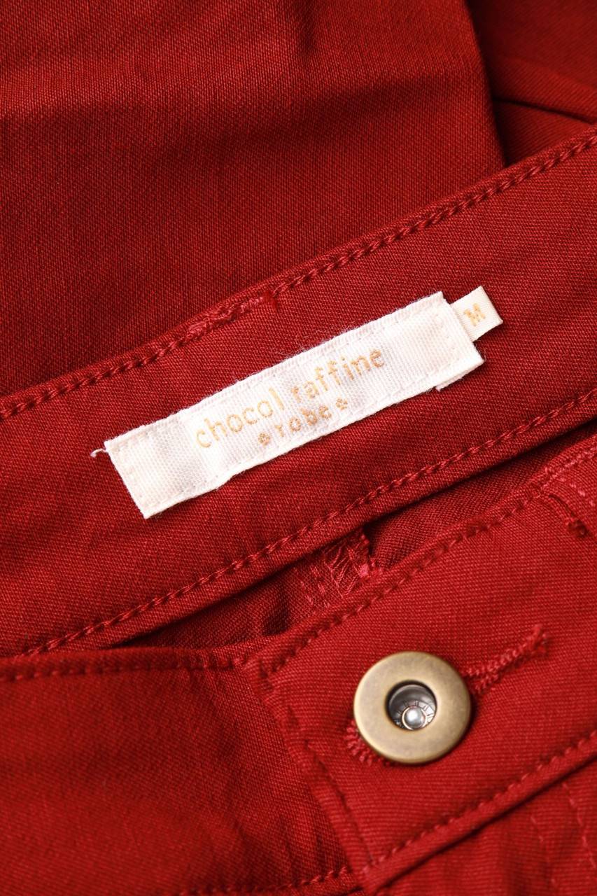 Carou SECONDHAND Cropped-Skinny-Hose Im Verkauf