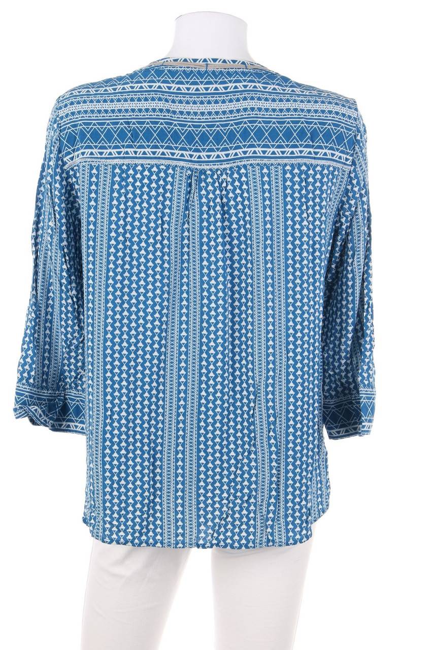 Carou CECIL Bluse mit geometrischem Muster aus Viskose im Angebot