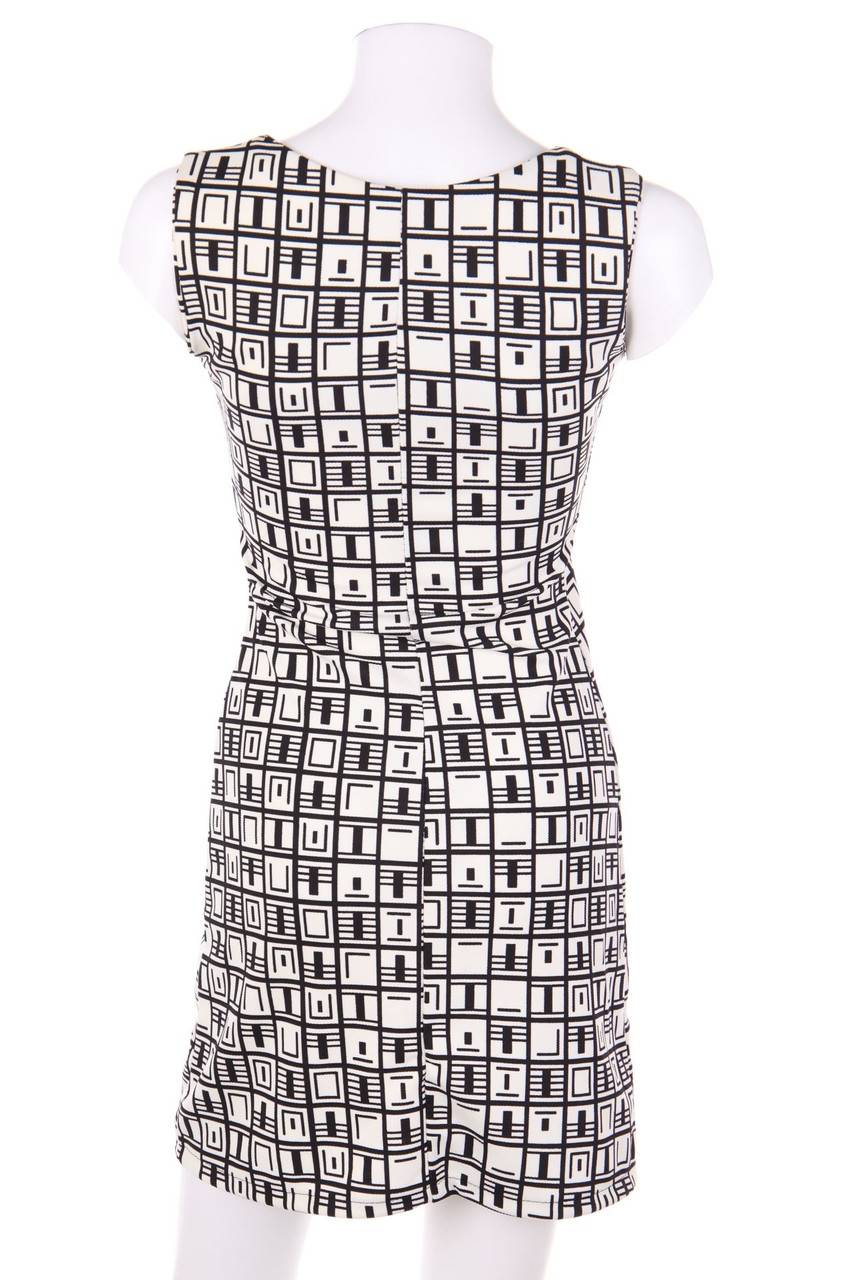 Carou Ohne Label Kleid mit geometrischem Muster Fabrikverkauf