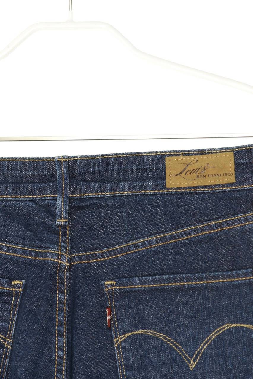 Carou LEVI´S Used Look Straight Cut Jeans mit Logo-Patch Flash Sale