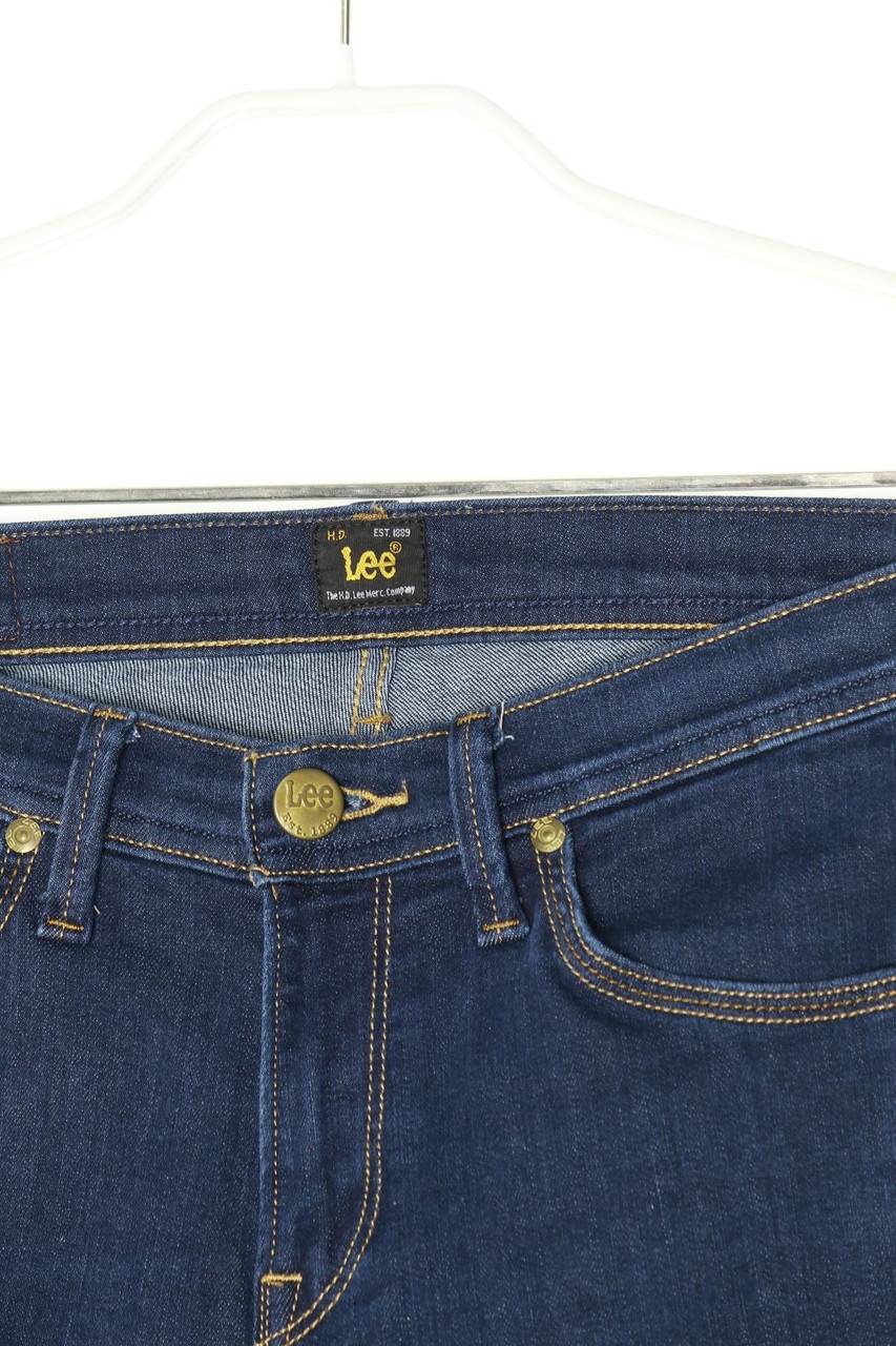 Carou Lee Straight Cut Jeans mit Logo-Patch Online Shopping