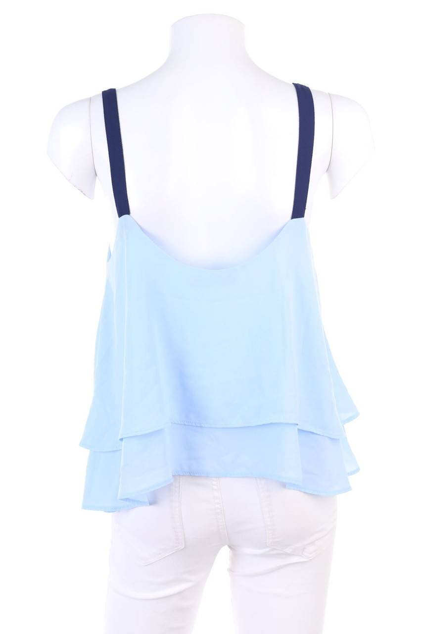 Carou PULL&BEAR Top in A-Linie im Layer Look mit tiefem Ausschnitt Muttertagsangebot
