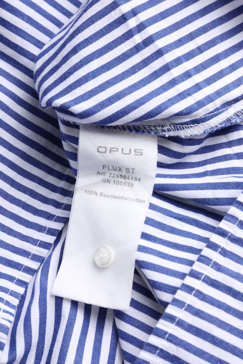 Carou OPUS Streifen-Bluse mit 3/4-Ärmel Jubiläumsangebot