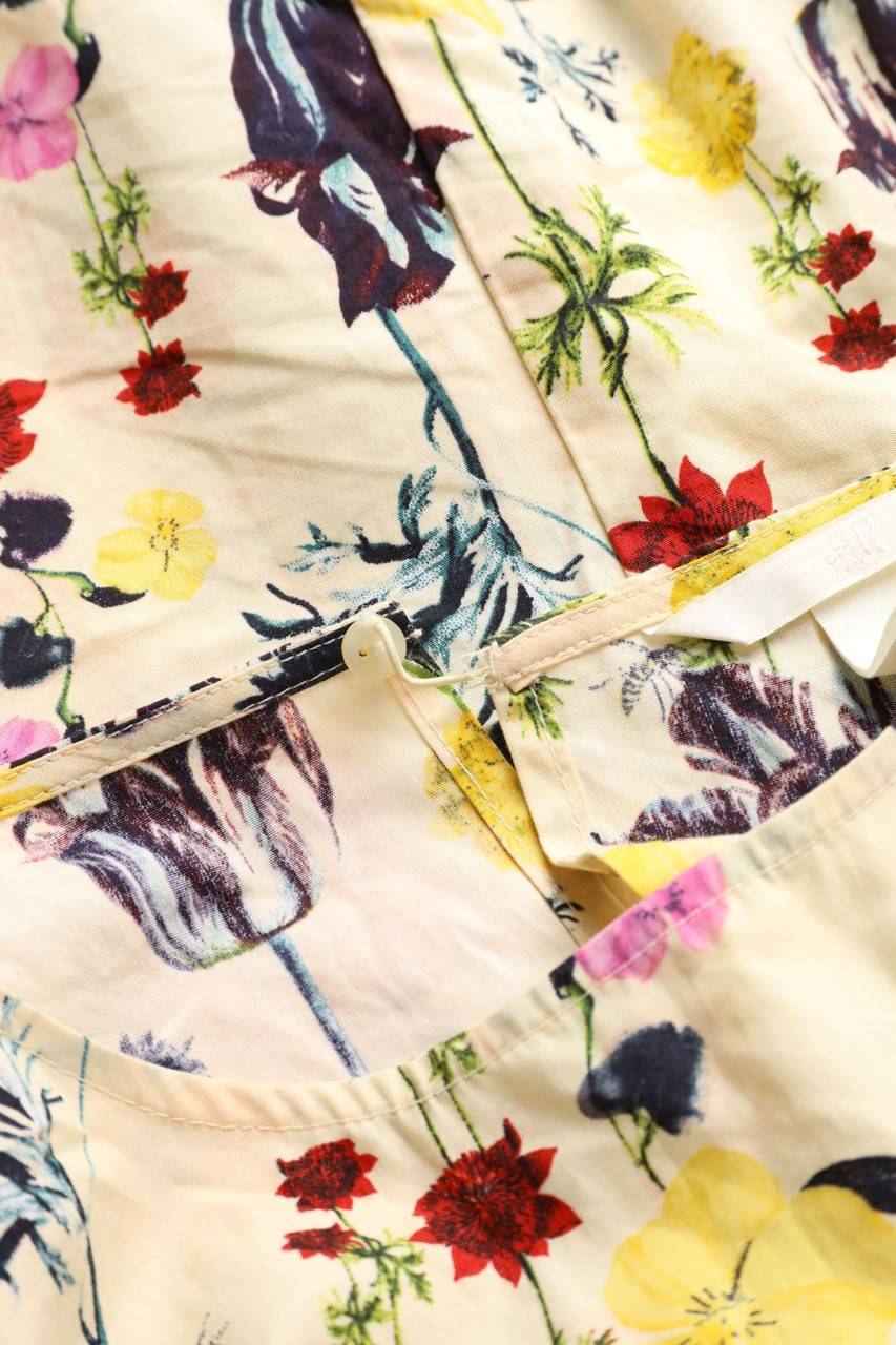 Carou H&M Bluse mit Blumen-Print zum Knoten Bestseller