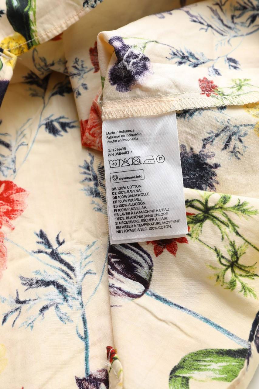 Carou H&M Bluse mit Blumen-Print zum Knoten Bestseller