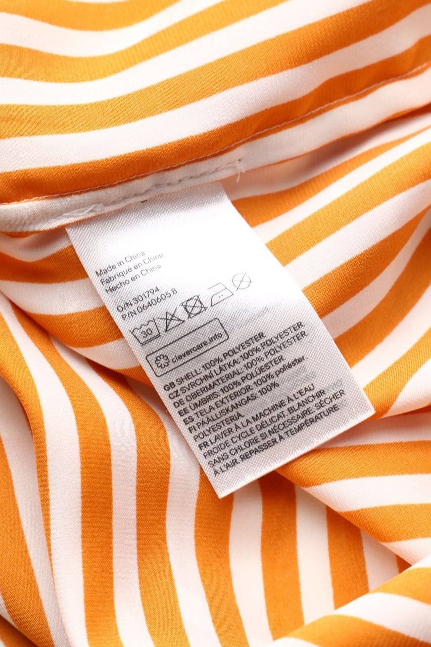 Carou H&M Carmen-Bluse aus Satin VIP-Rabatte