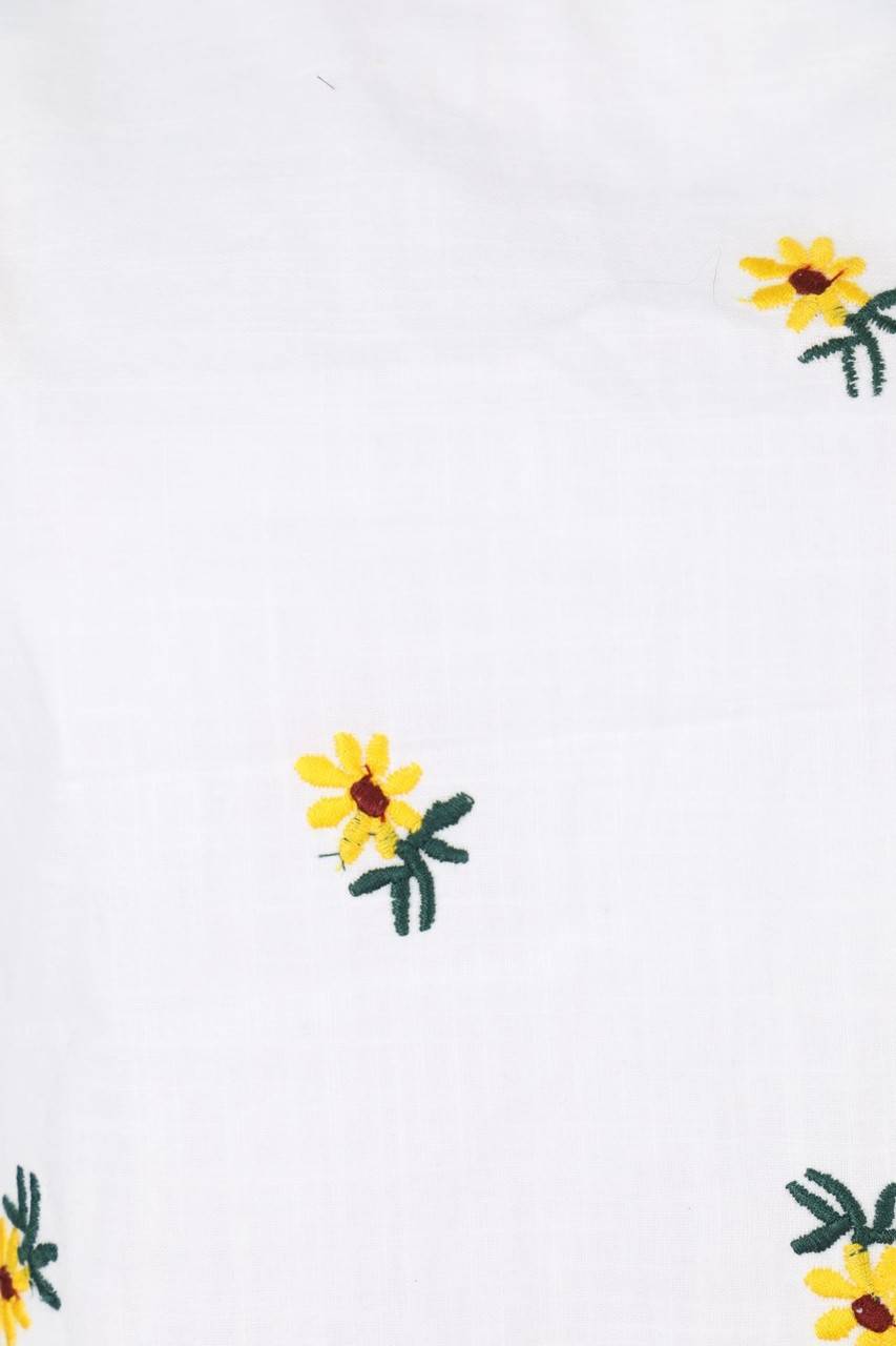 Carou SHEIN Crop-Top mit Stickereien Zeitbegrenzte Promotion