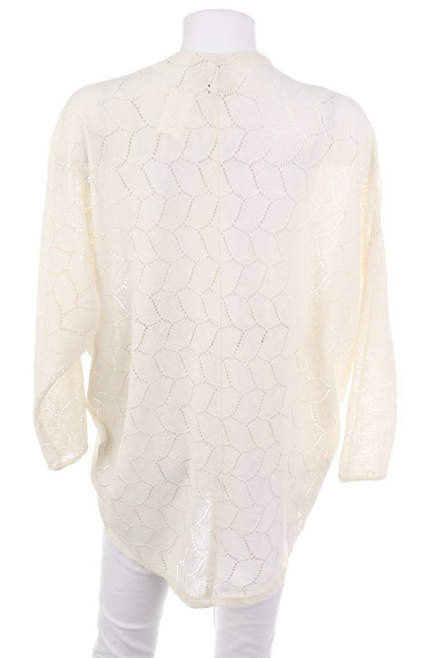 Carou H&M Oversize-Cardigan aus Lochstrick mit Muster Im Verkauf