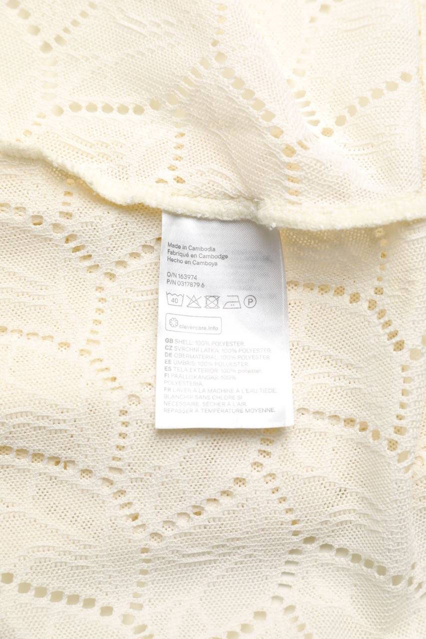 Carou H&M Oversize-Cardigan aus Lochstrick mit Muster Im Verkauf