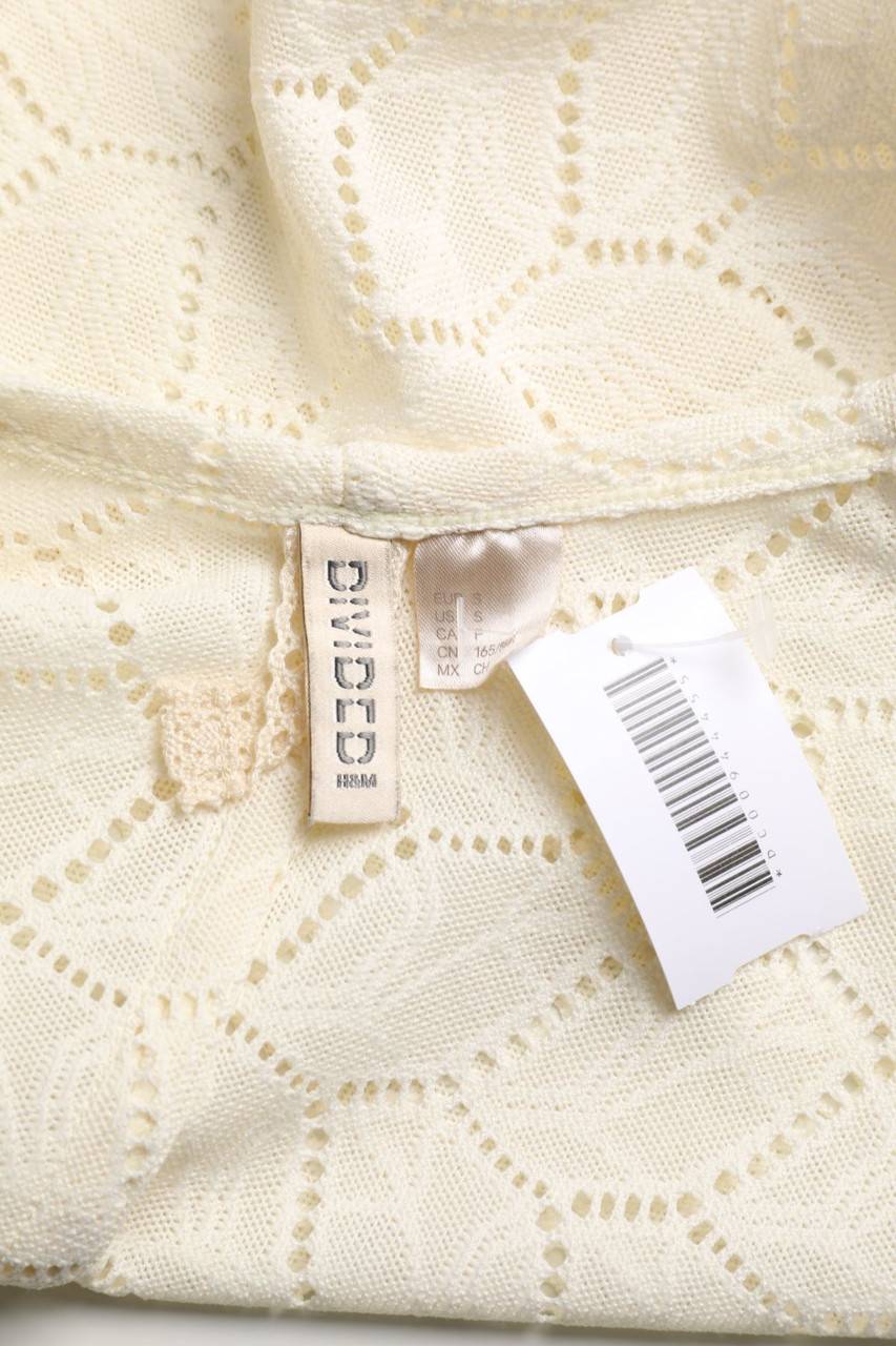 Carou H&M Oversize-Cardigan aus Lochstrick mit Muster Im Verkauf