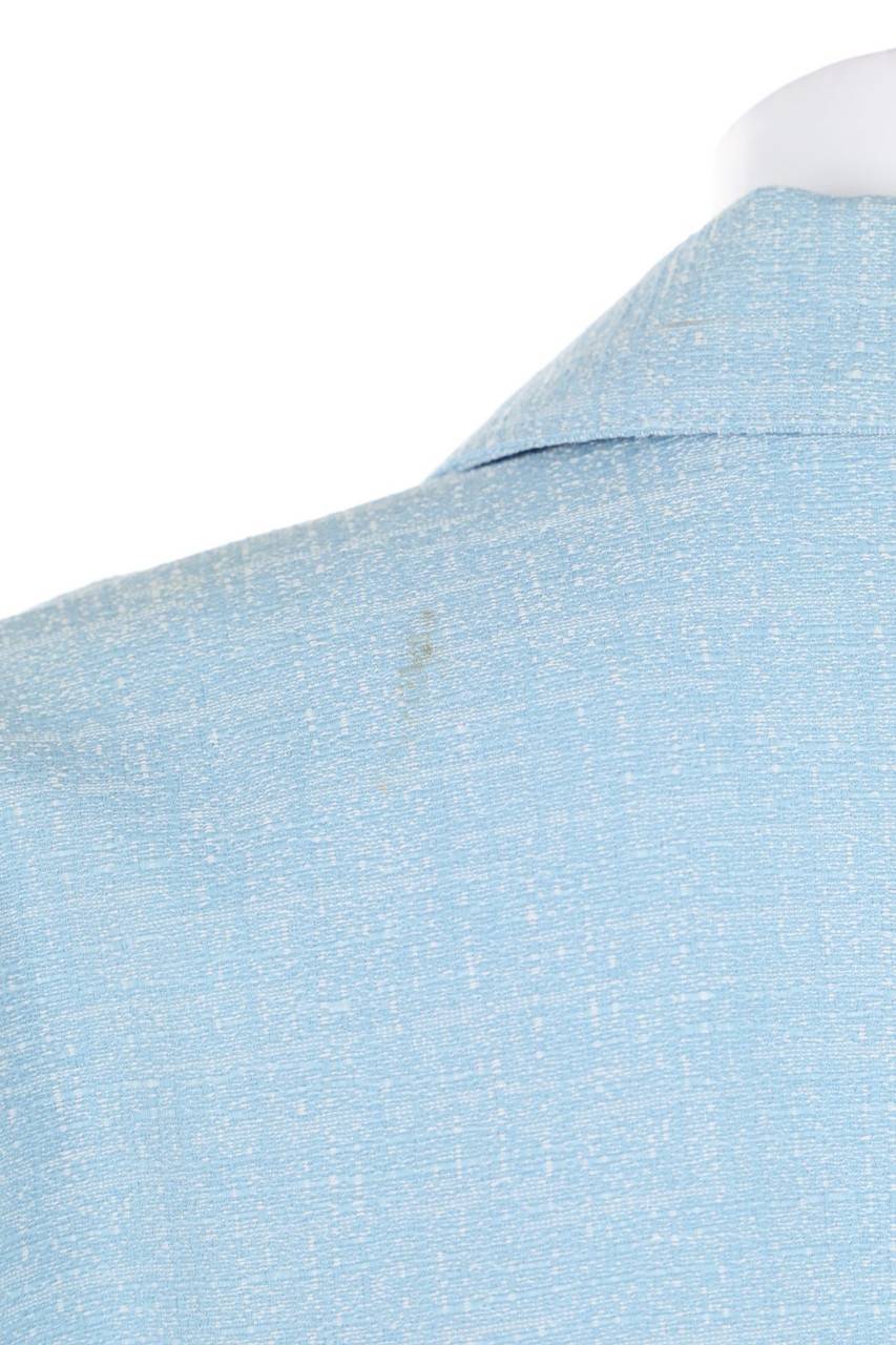 Carou VINTAGE Bluse mit Leinen Auslauf