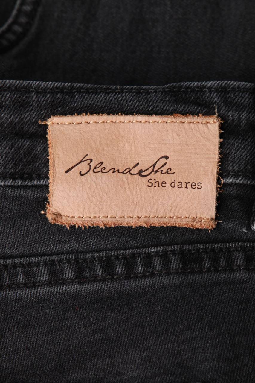 Carou Blend She Destroyed Skinny-Jeans mit Logo-Badge Limitierter Zeitrabatt