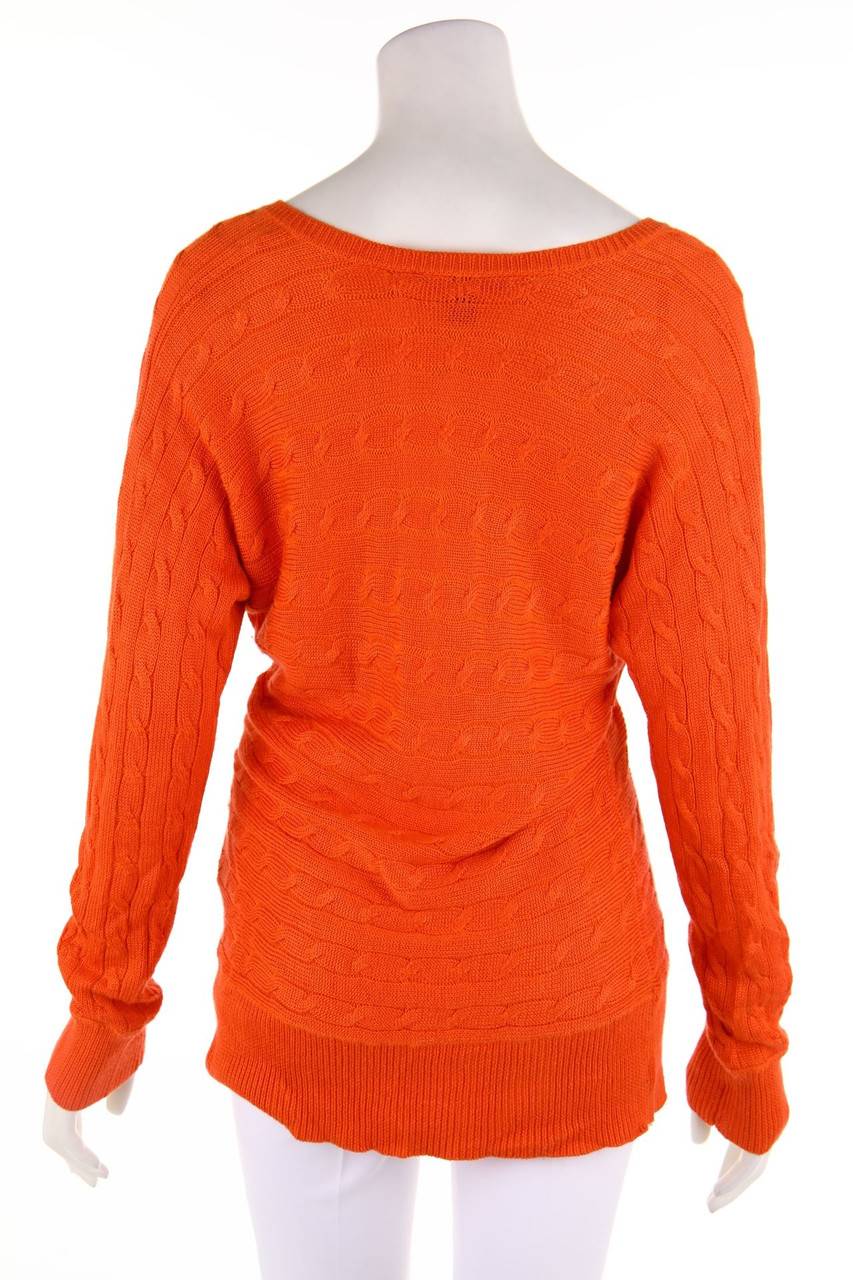 Carou LAUREN RALPH LAUREN Strick-Pullover aus Baumwoll-Mix mit Zopf-Muster Fabrikpreis