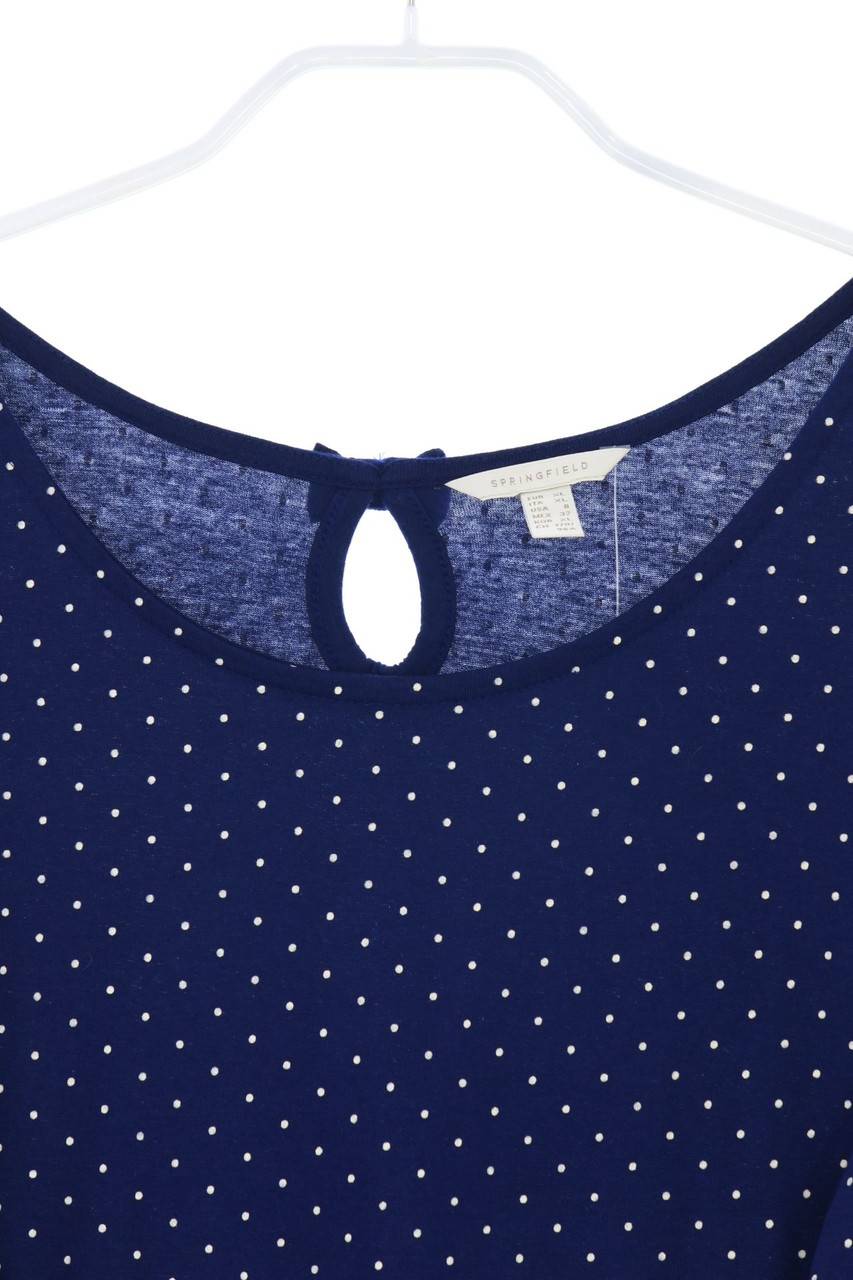Carou SPRINGFIELD Longsleeve-Shirt mit Polka Dots Preisnachlass