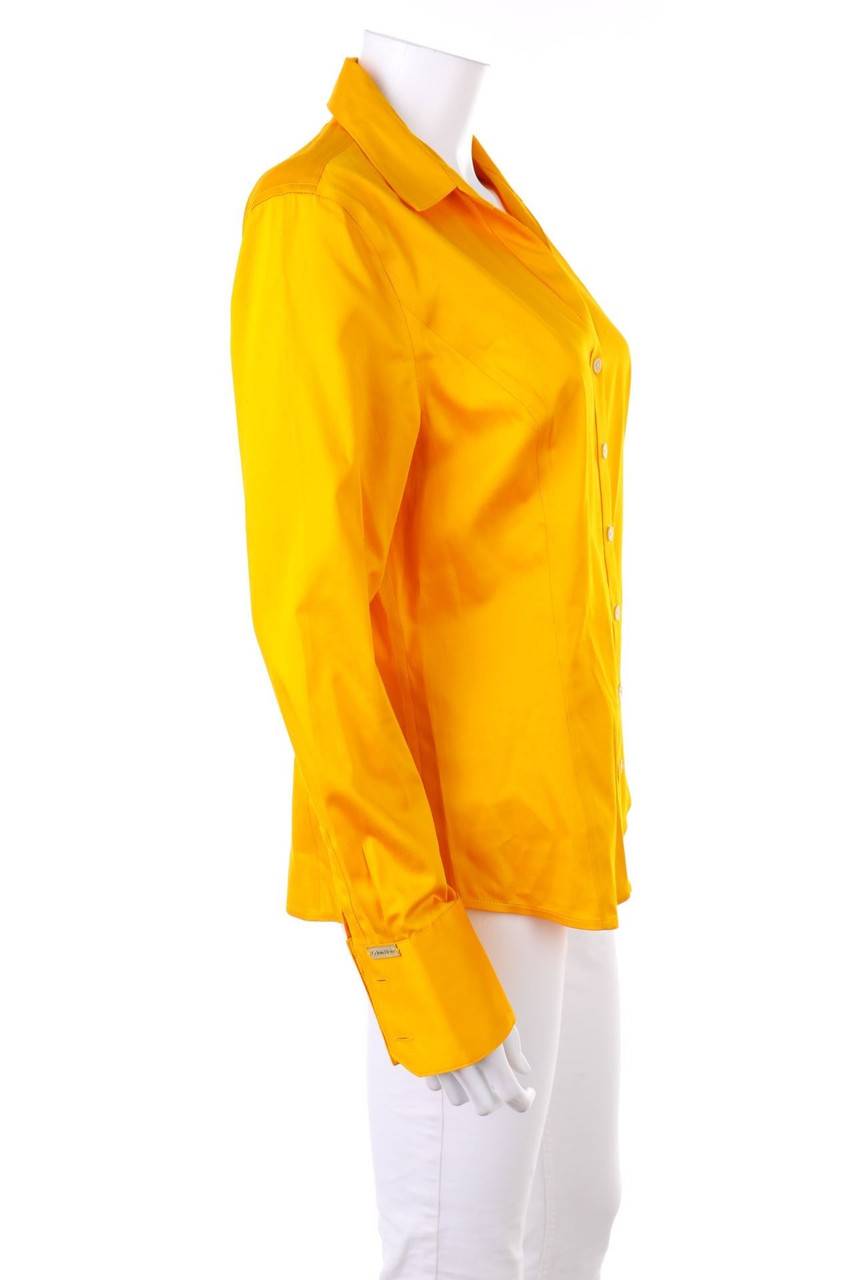 Carou Calvin Klein Bluse aus Baumwoll-Mix Saisonschlussverkauf
