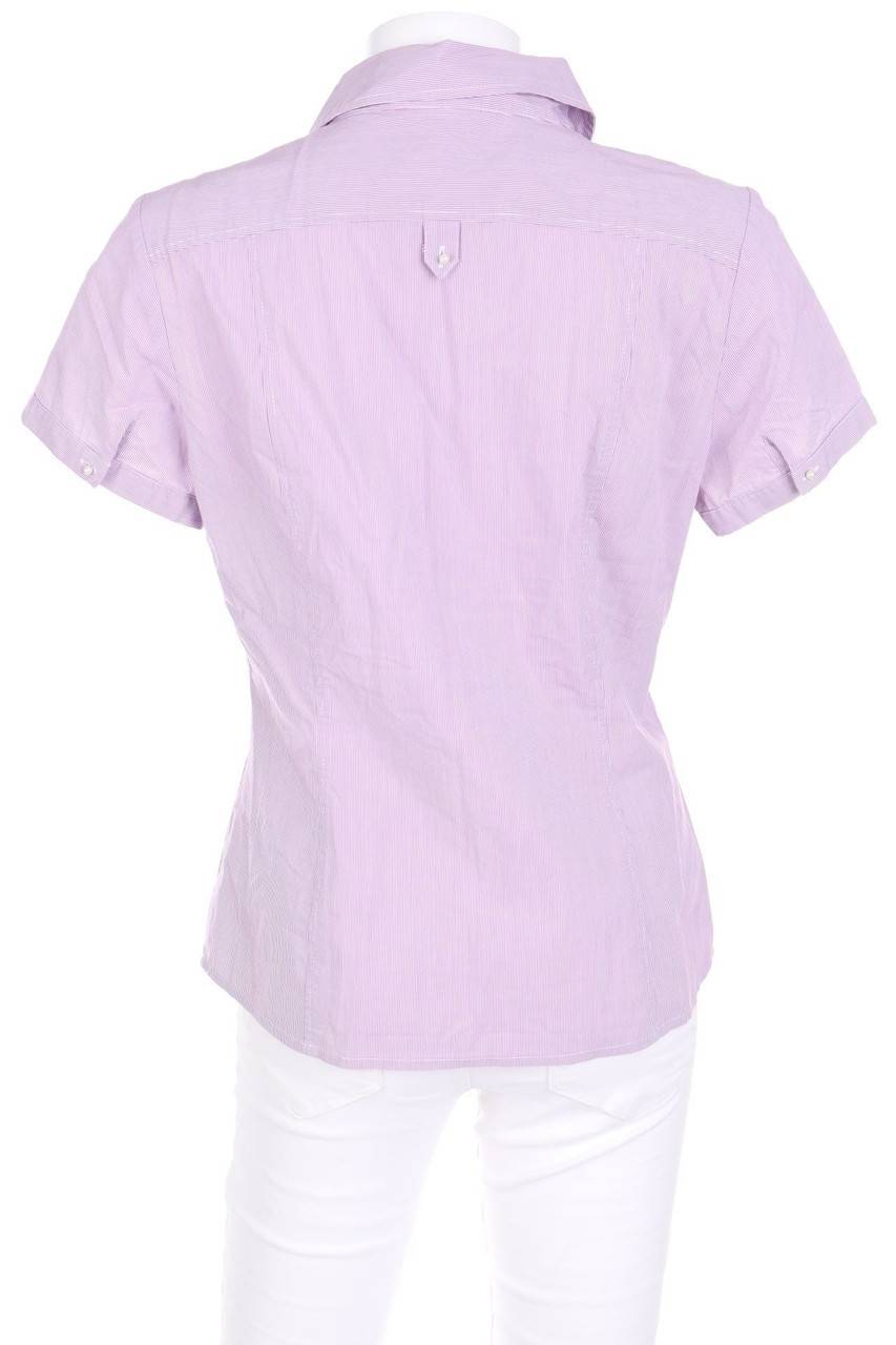 Carou comma Kurzarm-Bluse mit Streifen Osterangebot