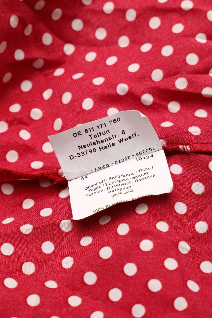 Carou TAIFUN Kurzarm-Bluse mit Polka Dots Valentinstagsangebot