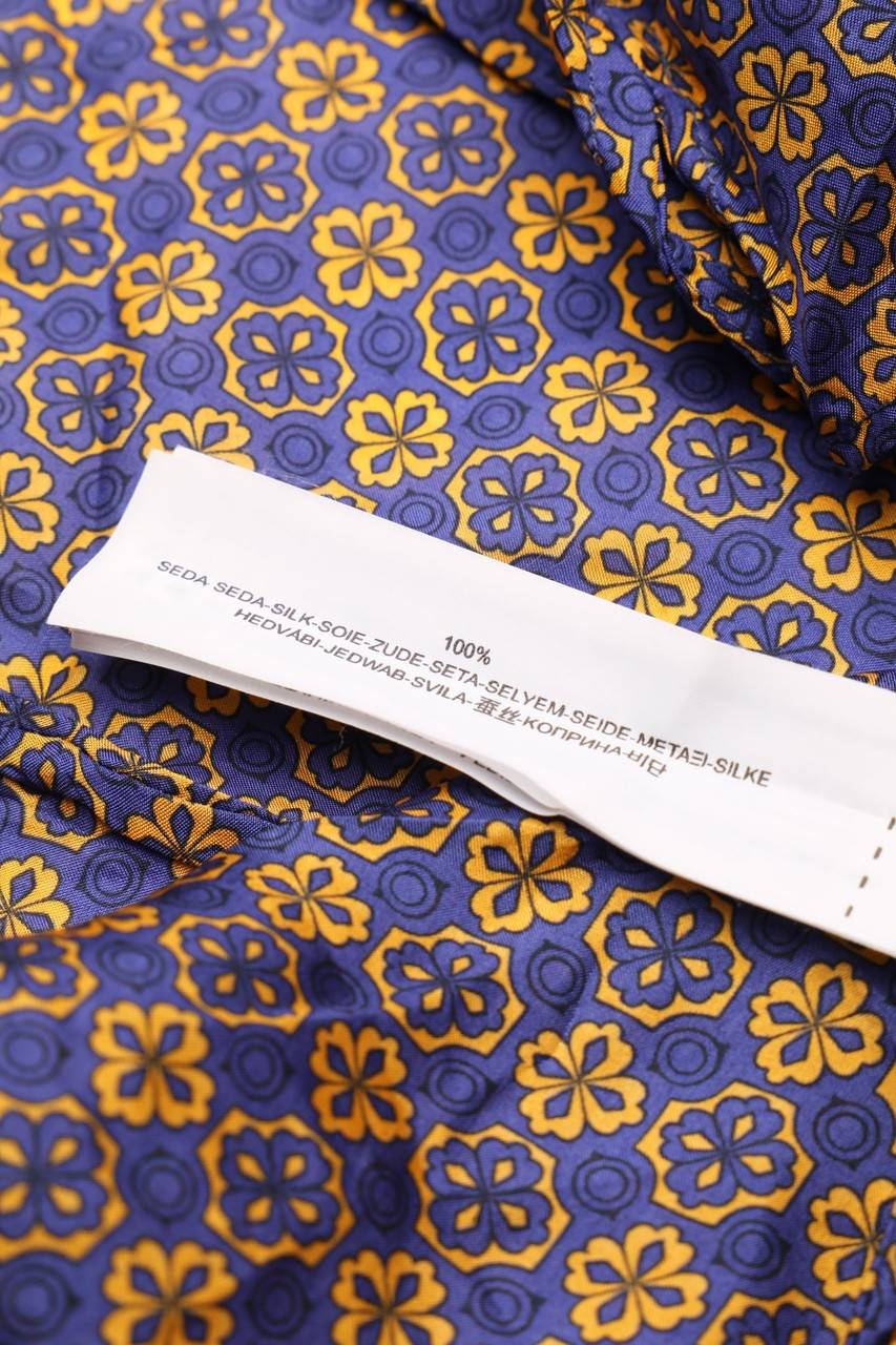 Carou Massimo Dutti Blusentop aus Seide Online Outlet