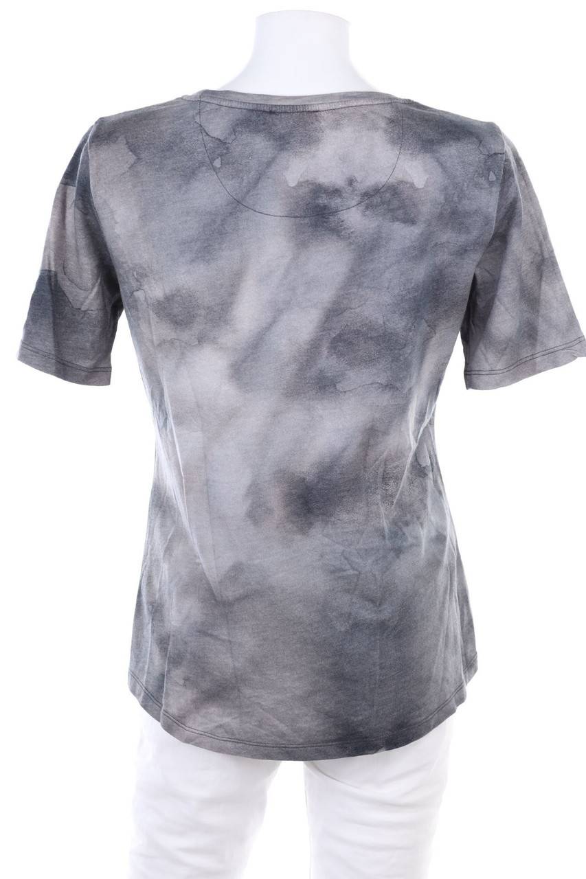 Carou monari Kurzarm-Shirt mit Strass-Steinen Räumungsverkauf