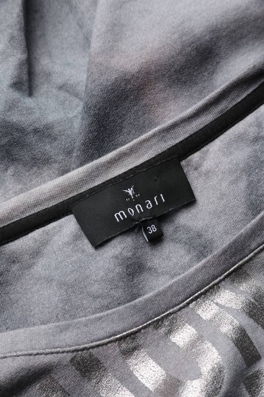 Carou monari Kurzarm-Shirt mit Strass-Steinen Räumungsverkauf