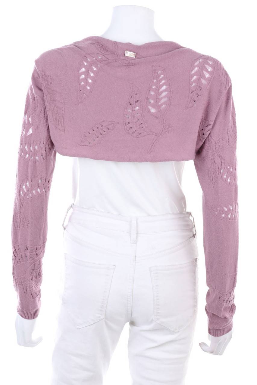 Carou TRU TRUSSARDI Bolero mit Lochstrick-Details Kauf eins, bekomm eins gratis